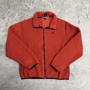 Vintage EMS Fleece Zip Up Burnt Orange
